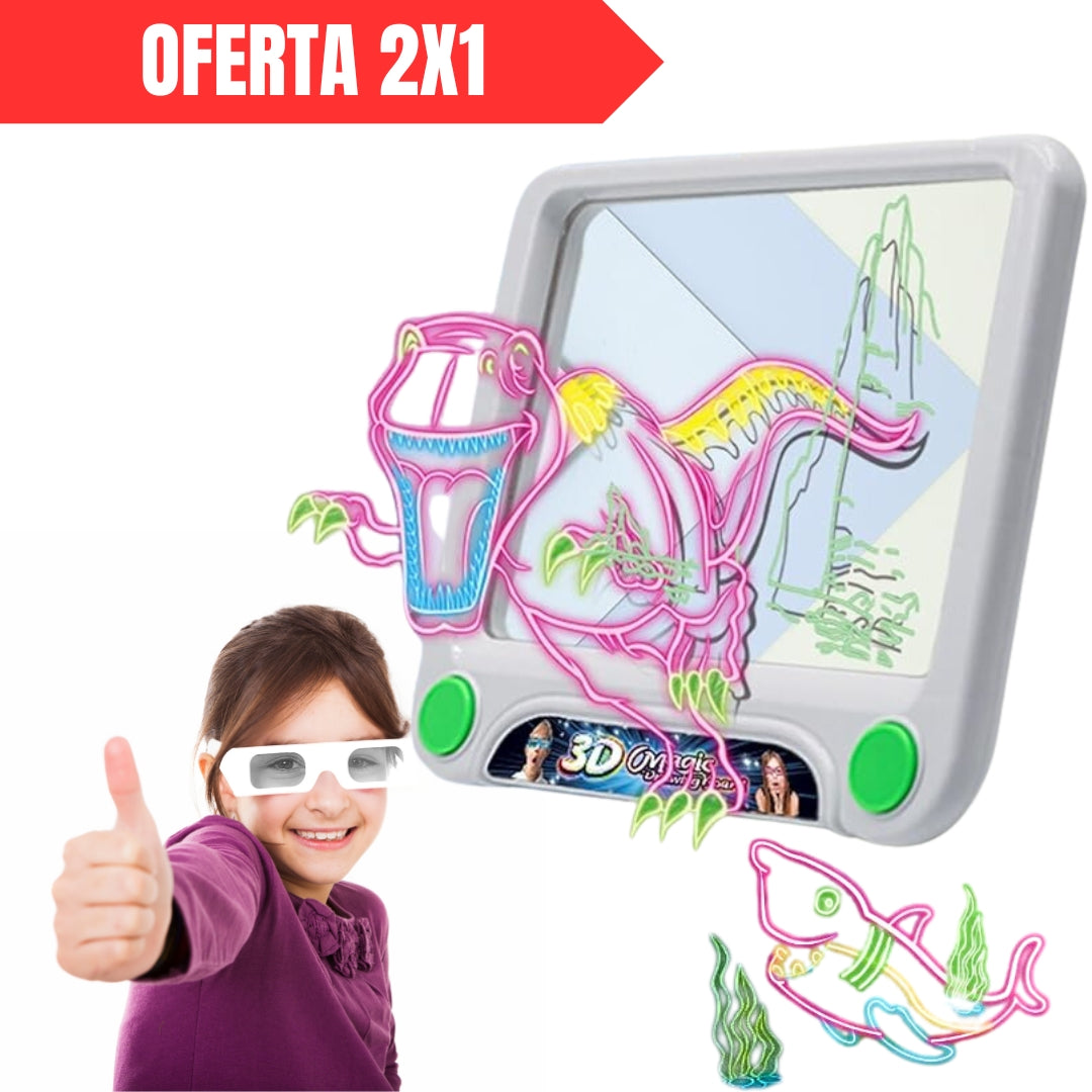 MagicBoard® - Pizarra Mágica 3D [Oferta 2x1]